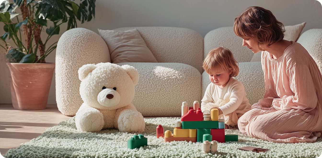 A woman in the kitchen using banister services