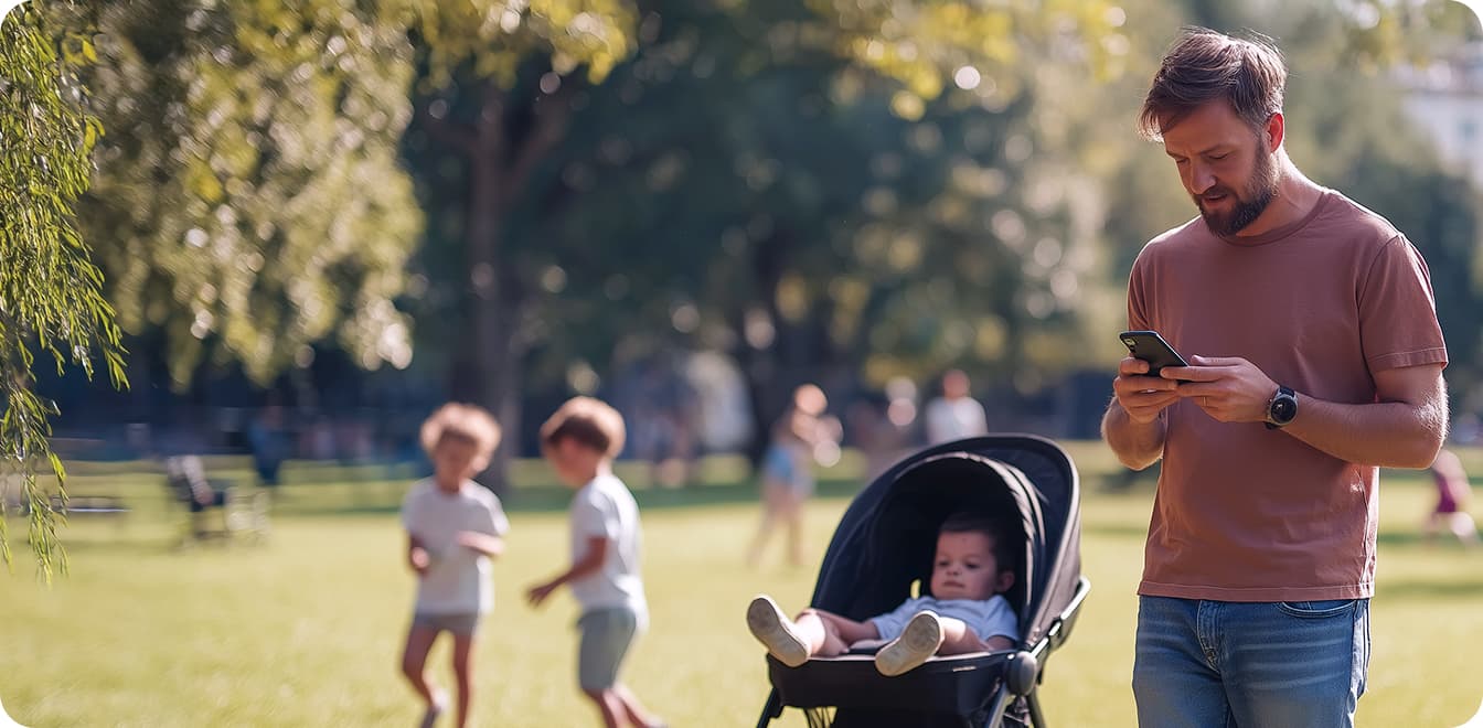 A woman in the kitchen using banister services